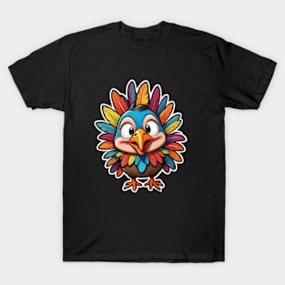 Goofy Turkey Thanksgiving T-Shirt